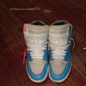 Off white Jordan 1s ‘NC’